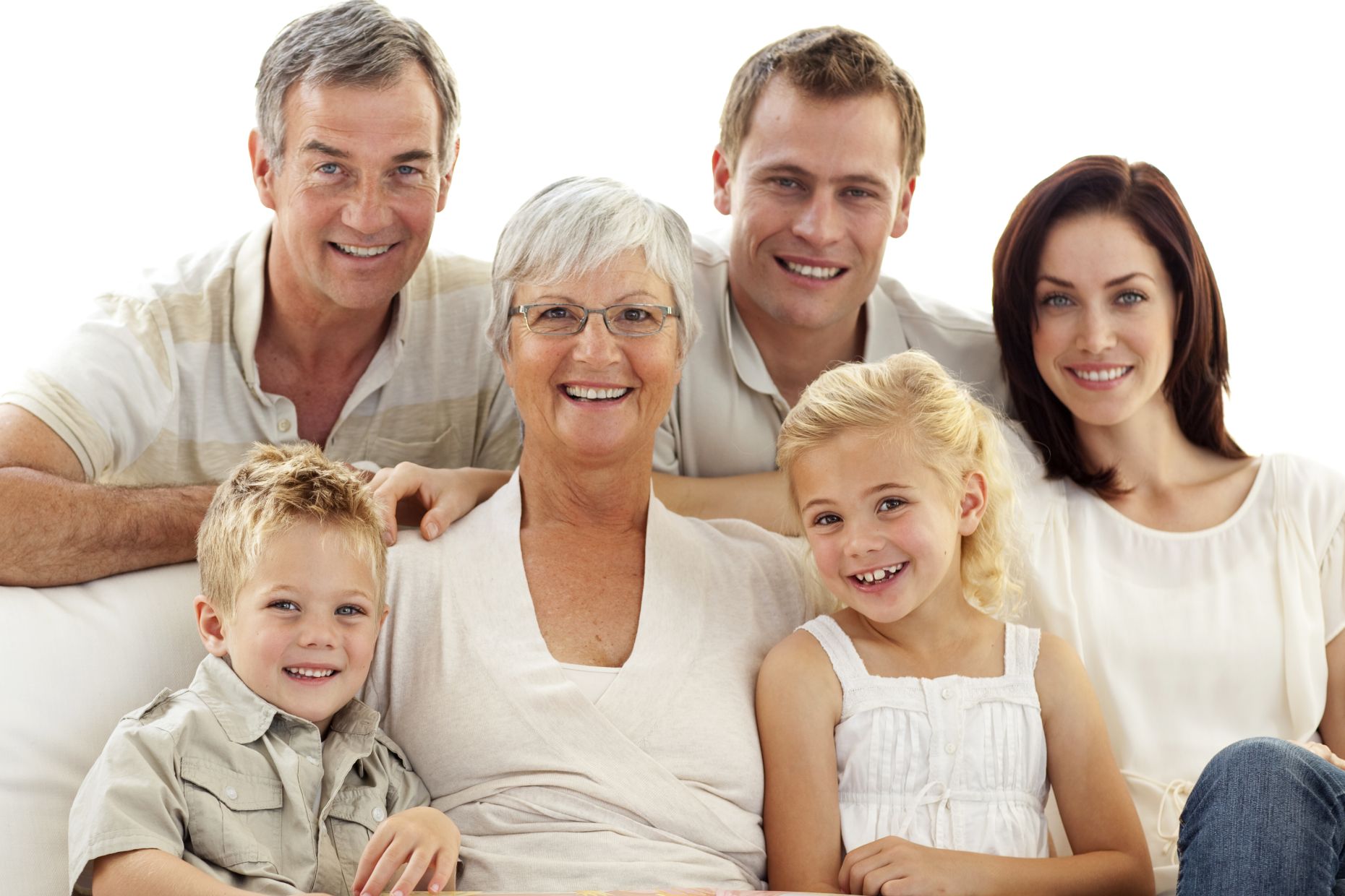 Three-generation happy family 